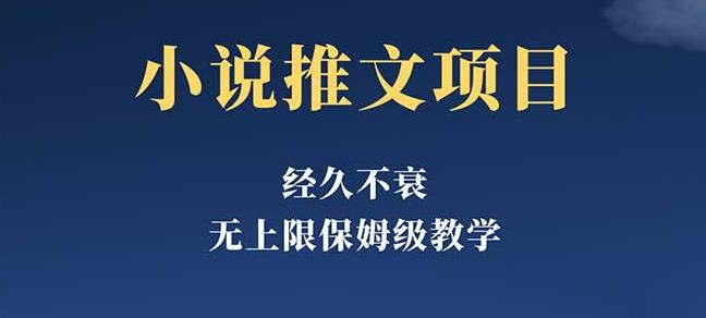 经久不衰的小说推文项目，单号月5-8k，保姆级教程，纯小白都能操作-云创网