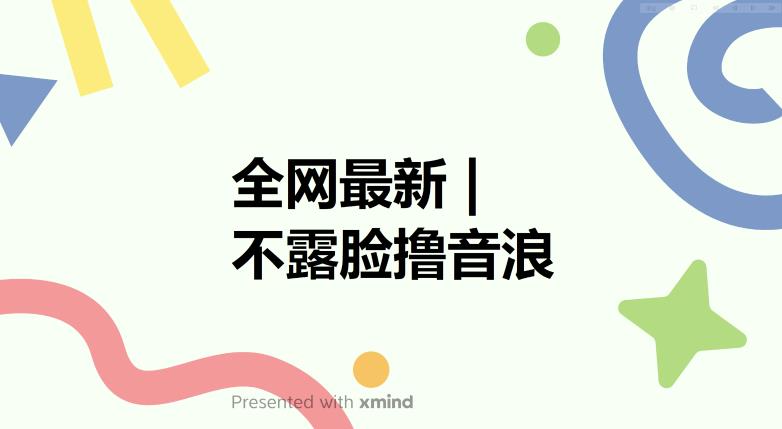 全网最新不露脸撸音浪，跑通自动化成交闭环，实现出单+收徒收益最大化【揭秘】-云创网