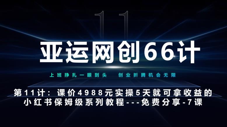 亚运网创66计第11计：小红书第7课–10篇简单粗暴的爆款封面模板–高杠杆+嚼碎喂嘴里-云创网