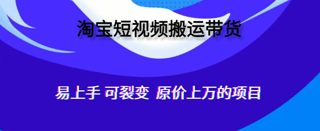 人人可做，通过全自动化软件搬运视频到淘宝卖货，轻松月入过万，可裂变-云创网