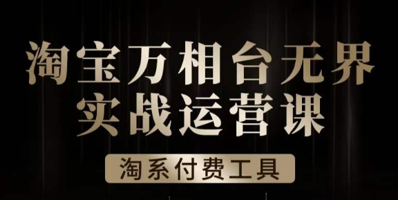 沧海·淘系万相台无界实战运营课，万相台无界实操全案例解析-云创网